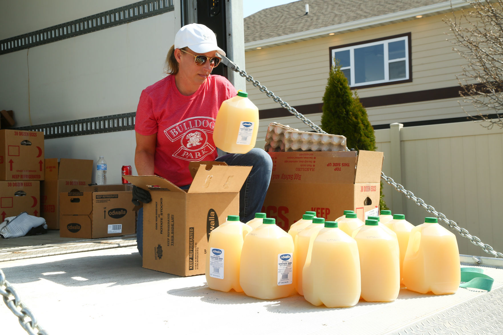 The City of Crown Point is partners with Sysco Chicago to offer a free drive-thru pantry